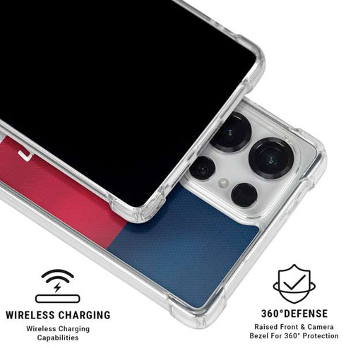 NBA Washington Wizards Jersey Galaxy S25 Ultra Clear Case